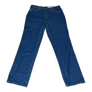 Carhartt Mens Pant Relaxed Fit Blue‎ Denim Jeans 36/36 Workwear Carpenter Y2K